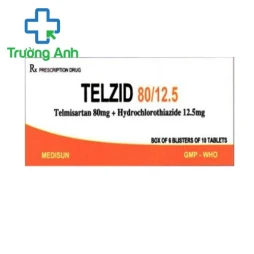 Telzid 80/12.5 - Thuốc điều trị tăng huyết áp và làm ổn định huyết áp