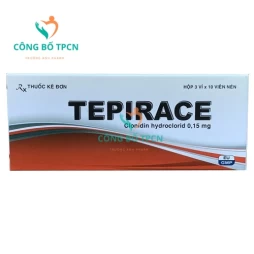 Tepirace - Thuốc điều trị tăng huyết áp của Davipharm