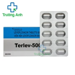 Terlev-500 - Thuốc điều trị viêm phế quản, viem xoang hiệu quả
