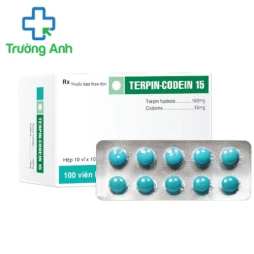Terpin-codein 15 TV.Pharm - Thuốc giảm ho, loãng đờm hiệu quả
