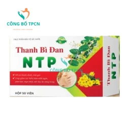 Thanh Bì Đan NTP - Giúp giảm các biểu hiện mẩn ngứa, phát ban