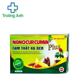 Curcumin Nano - Nghệ- Tam Thất- Xạ Đen - Hỗ trợ giảm đau dạ dày