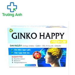 Ginko Happy Premium - Hỗ trợ an thần , tăng cường tuần hoàn não