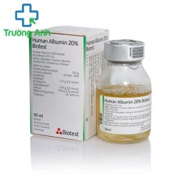 Albiomin 20% 50ml - Thuốc điều trị sốc giảm thể tích