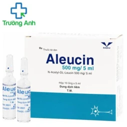 Aleucin 500mg/5ml Bidiphar - Thuốc điều trị các cơn chóng mặt hiệu quả