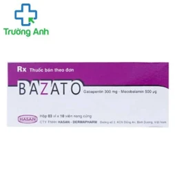 Bazato - Thuốc điều trị bệnh lý thần kinh ngoại biên, thiếu máu