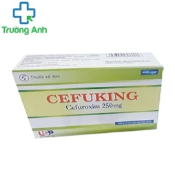 Cefuking 250 USP (10 viên) - Thuốc điều trị các bệnh viêm nhiễm hiệu quả