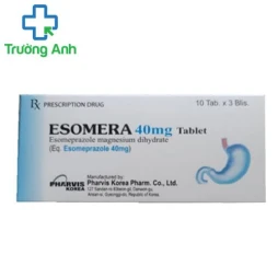 Esomera 40mg Tablet - Thuốc điều trị bệnh trào ngược dạ dày-thực quản