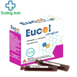 Eucol 1,25mg/5ml - Thuốc điều trị viêm mũi dị, nổi mề đay hiệu quả