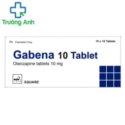 Gabena 10 Tablet - Thuốc điều trị tâm thần phân liệt hiệu quả