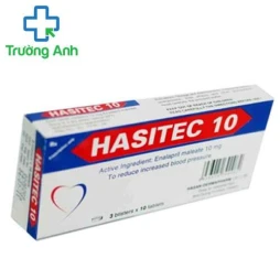 Hasitec 10- Thuốc điều trị bệnh  suy tim, tăng huyết áp hiệu quả