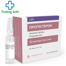 Progesteron 2,5% Biopharma - Thuốc điều trị vô kinh hiệu quả