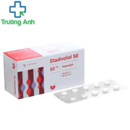 Stadnolol 50 - Thuốc điều trị tăng huyết áp, suy tim, đau ngực