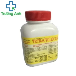 Tetracyclin 250mg Quapharco - Thuốc điều trị viêm phổi hiệu quả