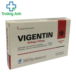 Vigentin 875/125mg Pharbaco - Thuốc điều trị bệnh nhiễm khuẩn