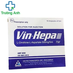 Vin-Hepa 500mg/5ml Vinphaco - Thuốc điều trị các bệnh lý ở gan