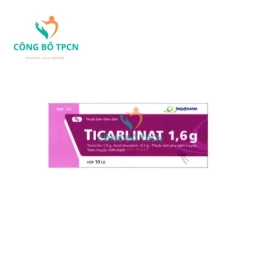 Ticarlinat 1,6g Imexpharm - Thuốc điều trị nhiễm khuẩn huyết