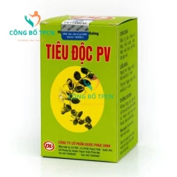 Tiêu Độc PV - Giúp tiêu độc, chống viêm, chống dị ứng hiệu quả