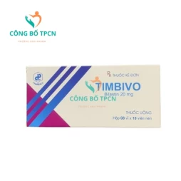 Timbivo - Thuốc điều trị viêm mũi dị ứng của Pharbaco