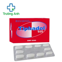 Tiphadol 650 Tipharco - Thuốc giảm đau, hạ sốt hiệu quả