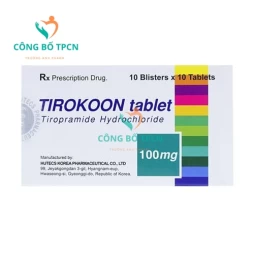 Tirokoon Tablet - Thuốc điều trị cơn đau do co thắt đường tiêu hóa