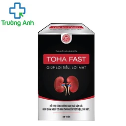 Toha fast - Giúp giảm nguy cơ hình thành sỏi tiết niệu