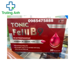 Tonic FeIII B9 - Bổ sung sắt, acid folic cho cơ thể