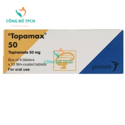Topamax 50mg - Thuốc điều trị động kinh hiệu quả của Thụy Sĩ