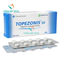 Topezonis 50 Agimexpharm - Thuốc điều trị co cứng cơ hiệu quả