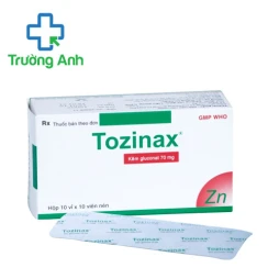 Tozinax 70mg Bidiphar - Thuốc điều trị thiếu kẽm hiệu quả