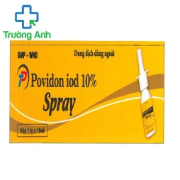 TP Povidon iod 10% Spray 15ml Thành Phát - Dung dịch sát khuẩn hiệu quả