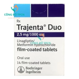 Trajenta Duo 2.5mg/1000mg - Thuốc điều trị đái tháo đường tuýp 2 của Đức