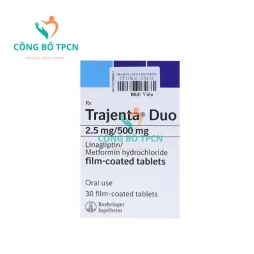 Trajenta Duo 2.5mg/500mg - Thuốc điều trị đái tháo đường tuýp 2 của Đức