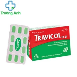 Travicol Flu (vỉ) - Thuốc giảm đau hạ sốt, điều trị cảm cúm