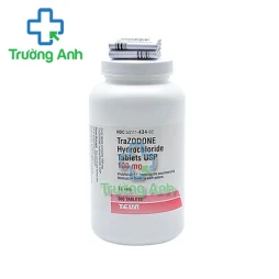 Trazodone Hydrochloride Tablets USP 100mg Teva - Thuốc điều trị bệnh trầm cảm