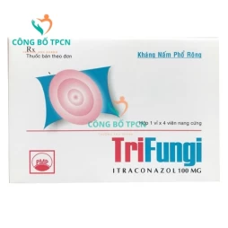 Trifungi 100mg - Thuốc điều trị nhiễm nấm hiệu quả của Pymepharco