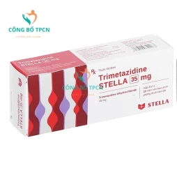 Trimetazidine Stella 35mg - Thuốc điều trị đau ngực, chóng mặt, ù tai