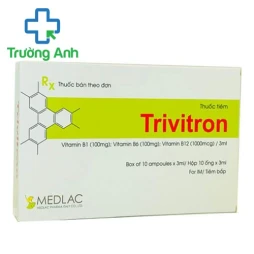 Trivitron tiêm - Thuốc điều trị rối loạn thần kinh ngoại biên