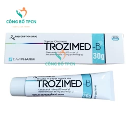 Trozimed-B 30g Davipharm - Thuốc điều trị vảy nến mảng