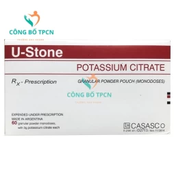 U-Stone - Thuốc phòng và chữa bệnh sỏi niệu quản, sỏi thận hiệu quả