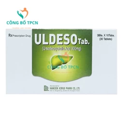 Uldeso Tab - Thuốc điều trị nghẽn ống mật và túi mật hiệu quả