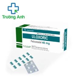 Uloxoric 40mg - Thuốc điều trị bệnh tăng Acid Uric máu hiệu quả