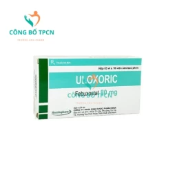 Uloxoric 80mg - Thuốc điều trị bệnh tăng Acid Uric máu hiệu quả