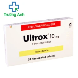 Ultrox 10mg - Thuốc điều trị bệnh tăng cholesterol máu hiệu quả
