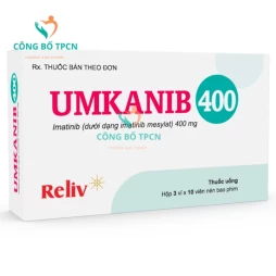 Umkanib 400 - Thuốc điều trị bệnh bạch cầu tủy mạn tính hiệu quả