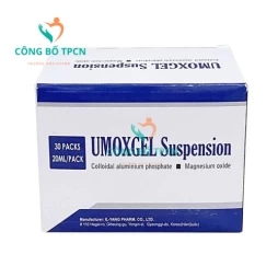 Umoxgel Suspension - Thuốc điều trị viêm loét dạ dày tá tràng hiệu quả