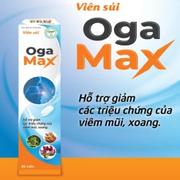 Viên Sủi Oga max - Thực phẩm chức năng giúp thông mũi