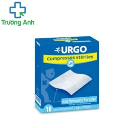 Urgo Compress 7.5cm x 7.5cm - Gạc cotton nguyên chất bảo vệ vết thương