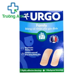 Urgo Family gói 10 miếng - Băng cá nhân dùng cho cả gia đình