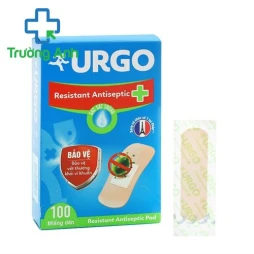 Urgo Resistant, Antiseptic Pad, 100 miếng - Bảo vệ vết thương khỏi vi khuẩn